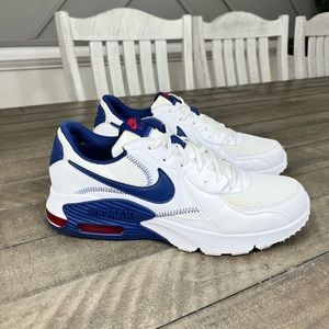 Nike Air Max Excee White Royal Sneakers Sz 10